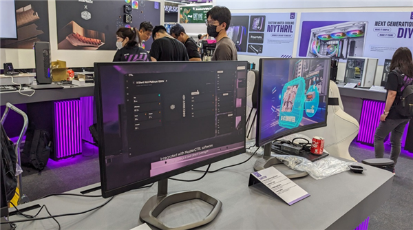 酷冷至尊展示新款57英寸电竞显示器：双4K  Mini  LED屏