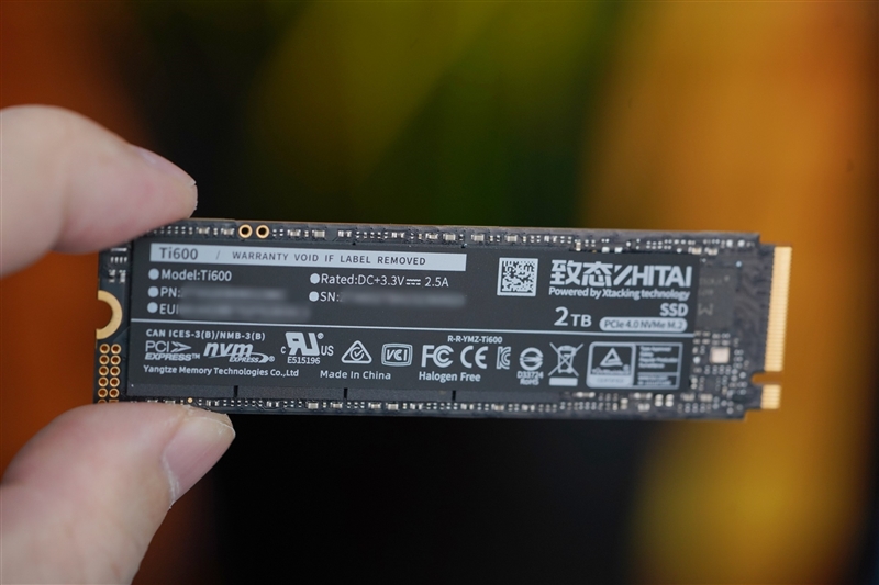 长江存储致态Ti600 2TB  SSD全盘测试：80%填充后4K随机读写很稳定