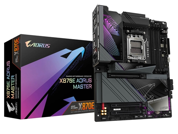 支持DDR5-8200超频！技嘉上线高端主板X870E  AORUS  MASTER
