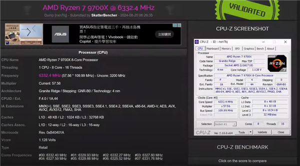 6.3GHz锐龙9 7900X登顶大胜7.1GHz  i9-14900KF！感谢AVX-512