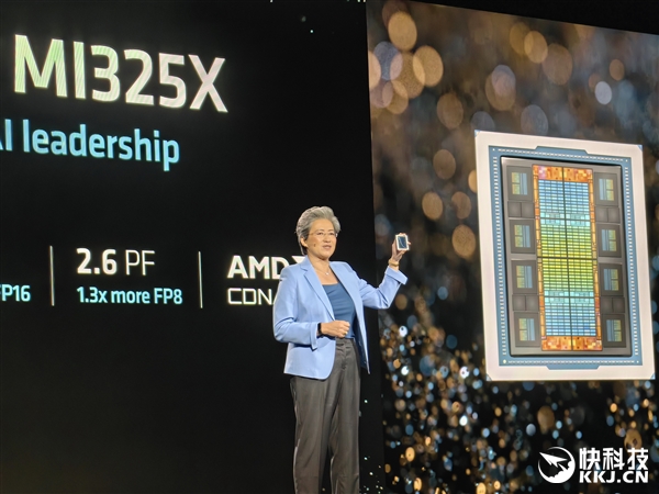 AMD发布新GPU加速卡Instinct  MI325X：八卡2TB  HBM3E、FP8性能超每秒2亿亿次