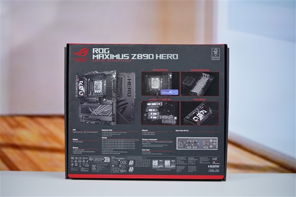 英特尔Ultra旗舰座驾！华硕ROG  MAXIMUS  Z890 HERO主板图赏