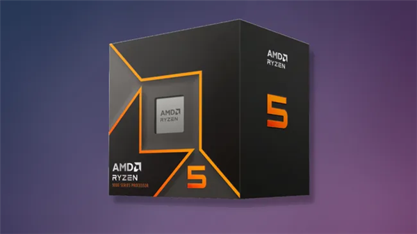 AMD锐龙5 9600跑分：与9600X相当、比上代提升13%