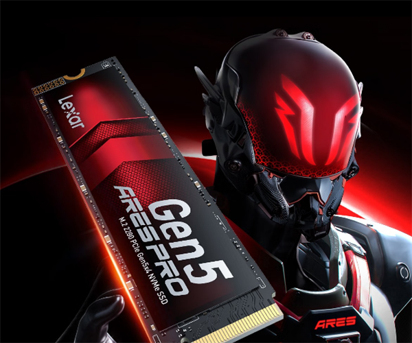 雷克沙ARES PRO PCIe 5.0 SSD首发679元起：速度达14GB/s