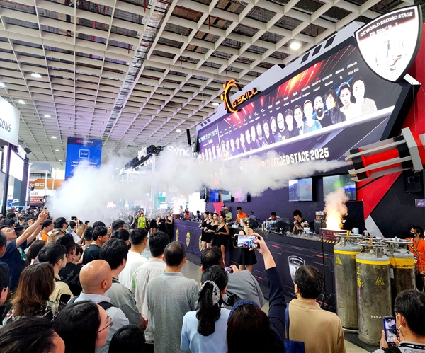 Computex 2025 - 芝奇第9届世界杯超频大赛由德国的超频大神CENS蝉联总冠军 实力再创巅峰！