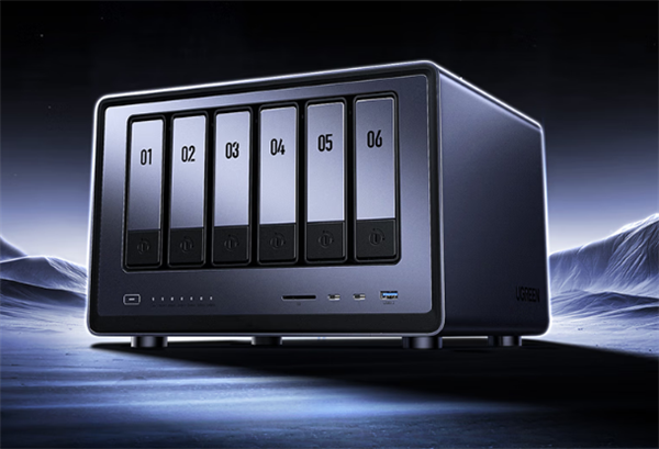 3599元起 绿联NAS六盘位DXP6800发布:最高支持196TB