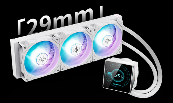 钛钽LG600 360一体式水冷首发688元：配3.95寸磁吸LCD屏