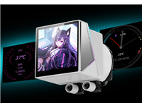 钛钽LG600 360一体式水冷首发688元：配3.95寸磁吸LCD屏