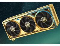 用了6.5克真黄金！华硕推出ROG RTX 5080 Dhahab显卡：外观同样奢华