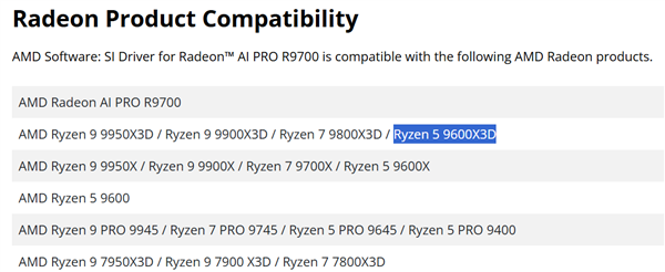 AMD官方确认锐龙5 9600<i></i>X3D：平价的6核心102MB 3D缓存神U