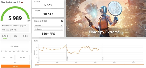 RTX 5060笔记本GPU实测：性能惊喜