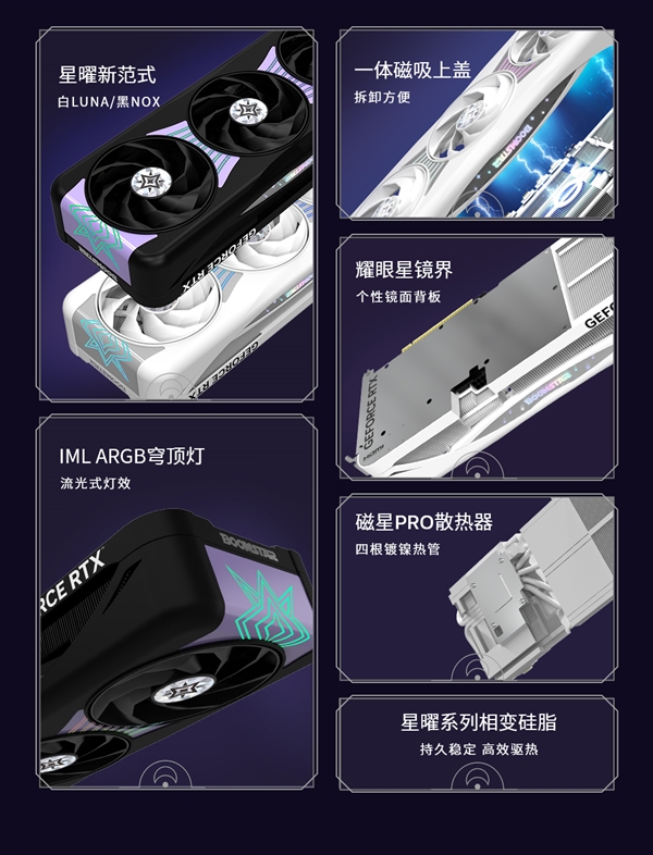 黑色星曜再度来临！影驰RTX 5060 Ti 星曜NOX MAX OC开售