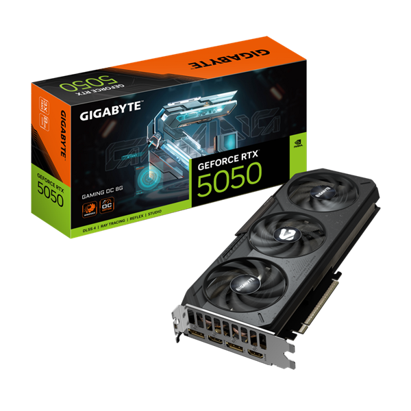 技嘉科技发表GeForce RTX 5050系列显卡