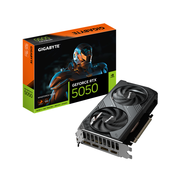 技嘉科技发表GeForce RTX 5050系列显卡
