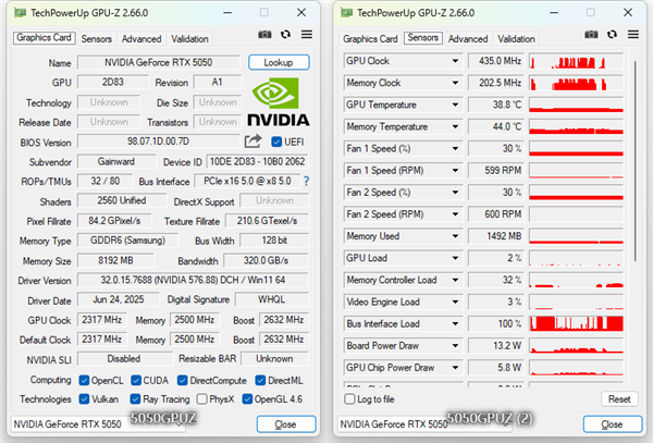 DLSS4助力耕升GeForce RTX 5050 追风 OC重塑入门级显卡格局